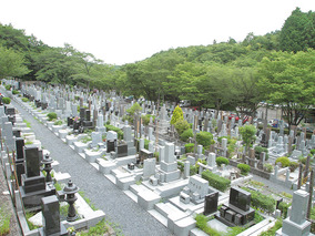 東京秋田霊園の全体写真