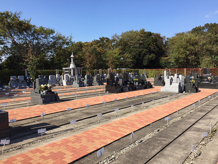 みつわ台霊園　殿台の杜の墓　通常区画全体