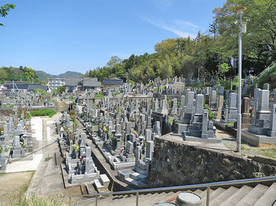 松江市北霊苑の外観
