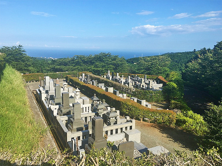 小田原市営　久野霊園の外観
