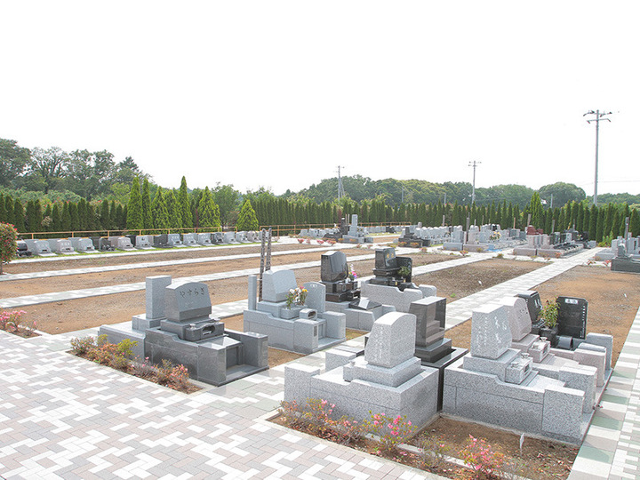 市原うぐいす公苑の墓　通常区画全体