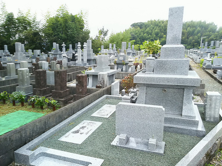 高知市営　あじさい墓地公園の全体写真