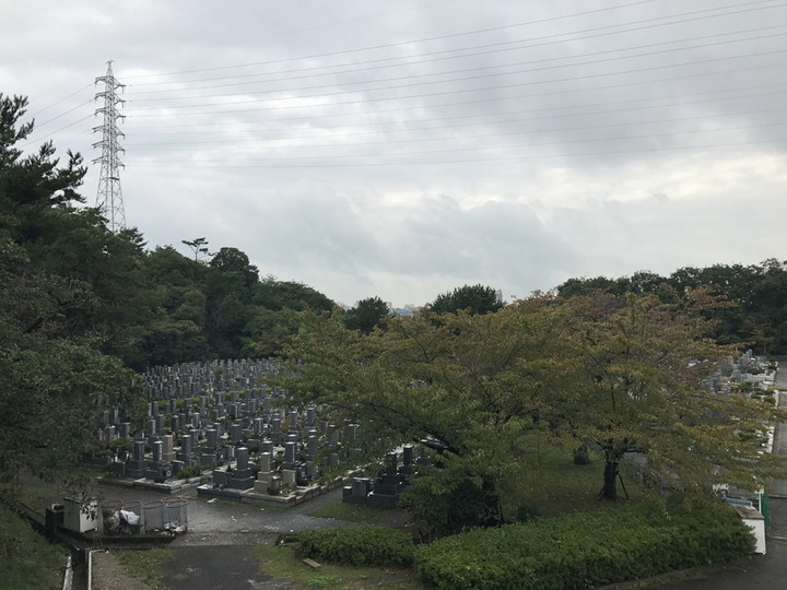 神戸市立　舞子墓園の全体写真