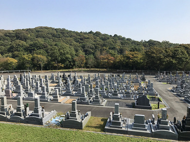 加古川市営　日光山墓園の外観