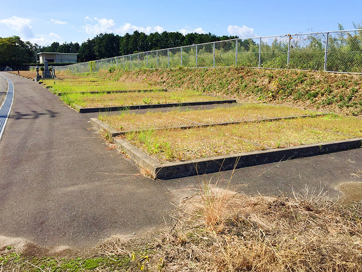 琴浦町営きらり墓地の全体写真