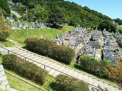 北九州市立　藤ノ木霊園の外観