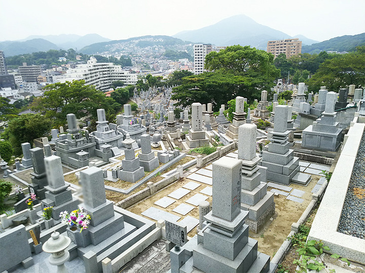 北九州市立　谷口霊園の全体写真