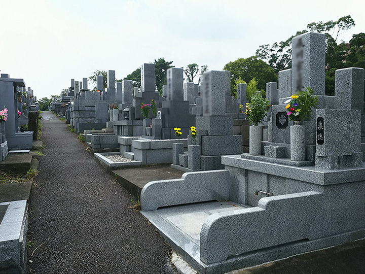 北九州市立　十三塚霊園の全体写真