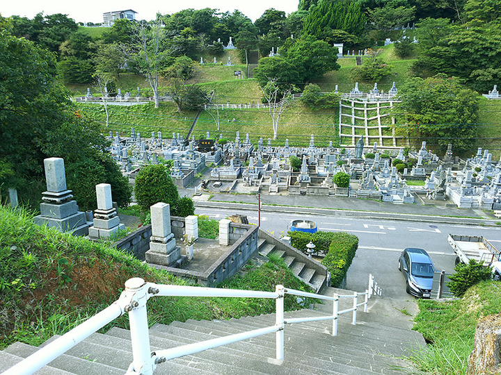 北九州市立　小田山霊園の外観