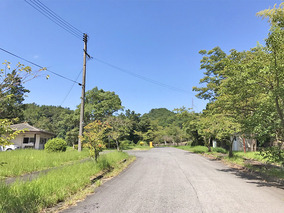 米子市営　南公園墓地の入り口