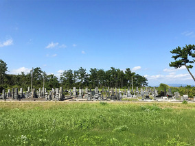 米子市営　佐陀墓苑の全体写真