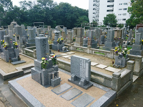 高松市営　摺鉢谷墓地の外観