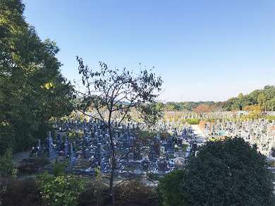 富田林市営　富田林霊園の外観