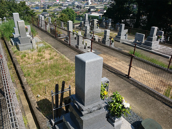 琴平町営　柳谷霊園の墓　通常区画全体