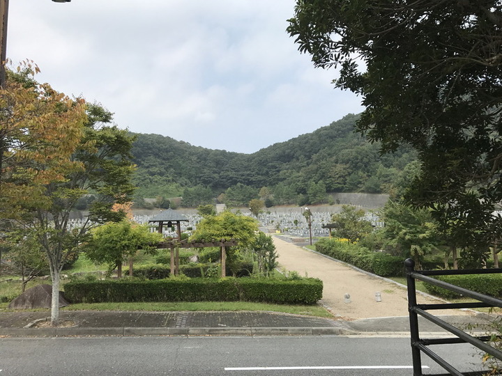 姫路市営　姫路西霊苑の入り口