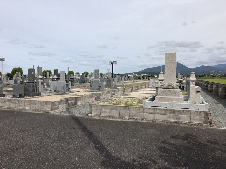 日吉津村営霊園の全体写真