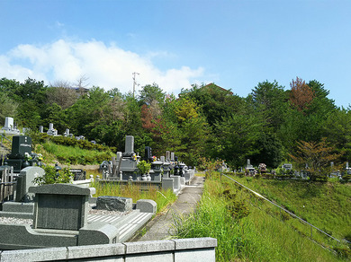 土佐清水市立　グリーンハイツ墓地公園の外観