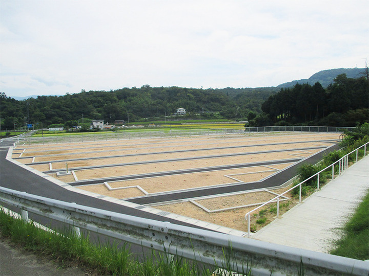 鳥取市営　第二いなば墓苑の外観