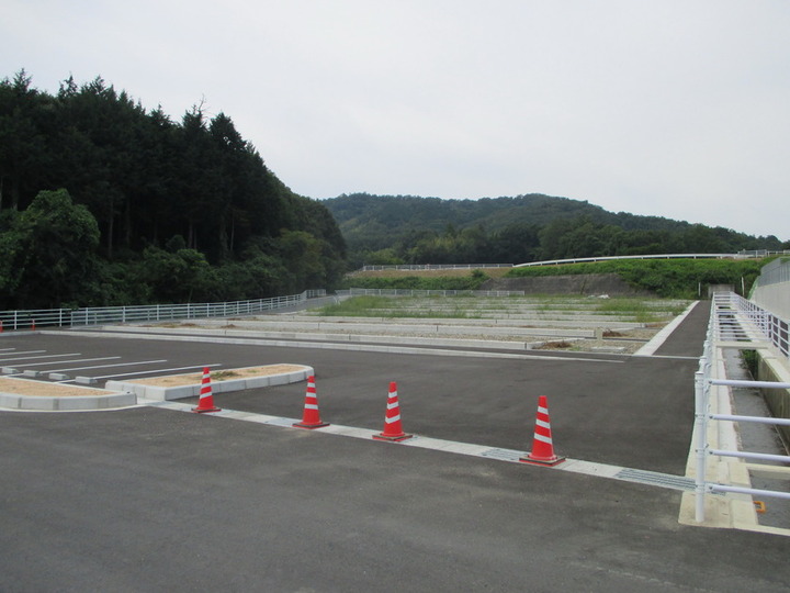 鳥取市営　第二いなば墓苑の入り口