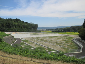 鳥取市営　第二いなば墓苑の全体写真