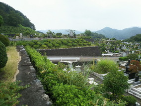 上川霊園の全体写真