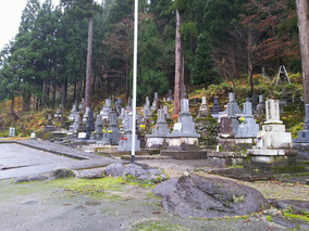 白山市営　白峰墓地公苑の全体写真