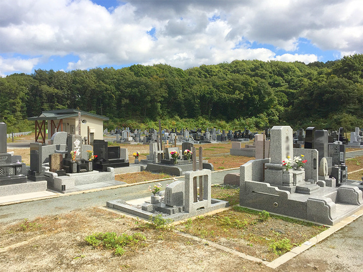 新庄墓園の全体写真