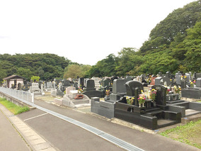 七ヶ浜町公園墓地「蓮沼苑」の全体写真