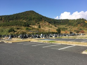 東根市大平山みはらし霊園の全体写真