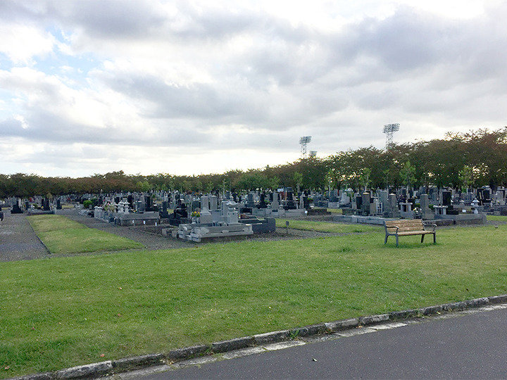 青森県八戸市 東霊園の外観
