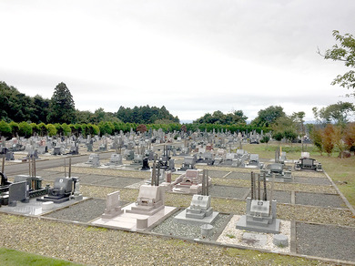 冬木沢墓園の外観