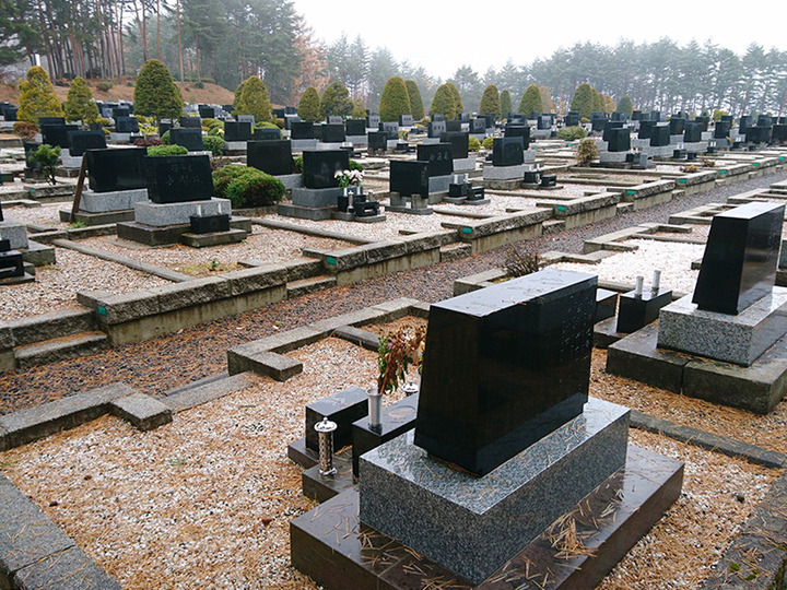 長野市営　長野市霊園の全体写真