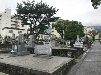 別府市営　野口原墓地の外観