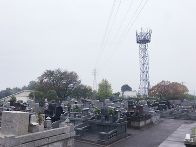 大分市営　丸山墓地公園の外観