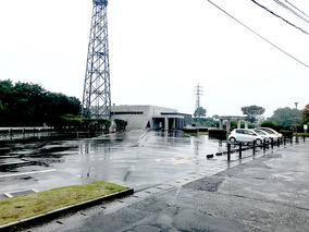 大分市営　丸山墓地公園の入り口