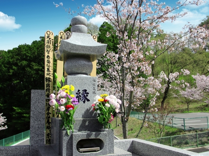 花園むさしの浄苑の永代供養　永代供養墓全体写真