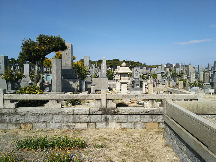 松山市営　垣生墓地の墓その他イメージ