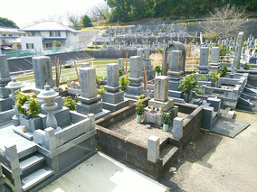 松山市営　客谷墓地の墓その他イメージ