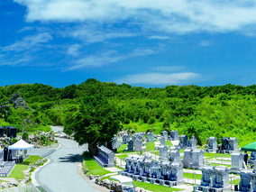 沖縄清明の丘公園の全体写真