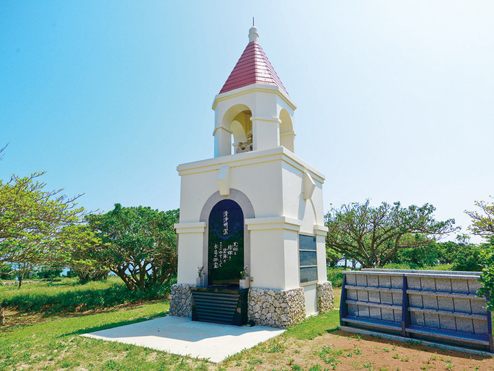 沖縄清明の丘公園の永代供養　永代供養墓全体写真