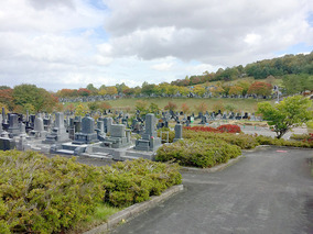 弘前市墓地公園の外観