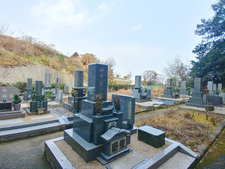 福山市　鞆墓苑の全体写真