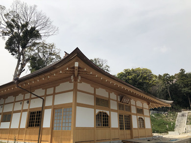 乾坤院墓苑の外観