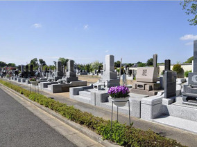 谷和原御廟の墓　通常区画全体
