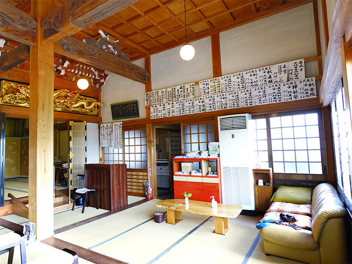 蓮成寺の区画図