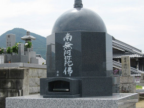 西方寺墓地の永代供養　永代供養墓全体写真