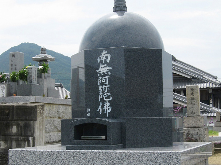 西方寺墓地の永代供養　永代供養墓全体写真