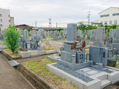 大和郡山市公園墓地の外観
