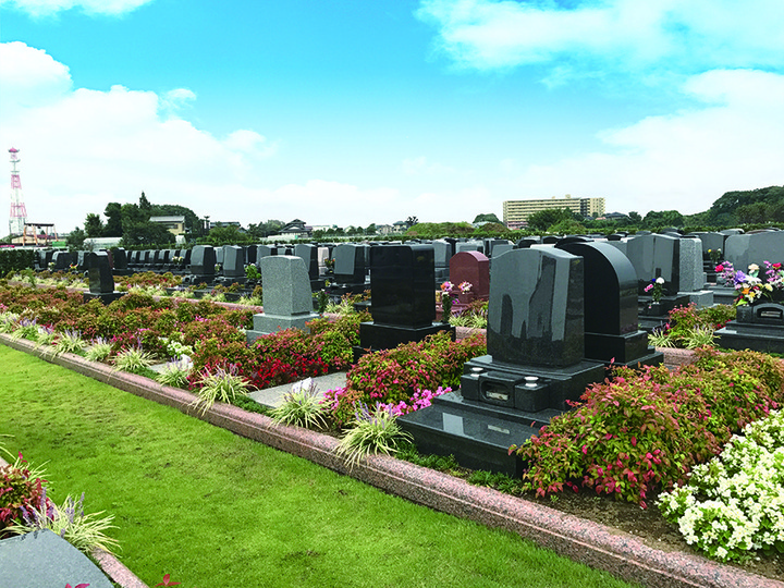 吉川美南霊園の外観