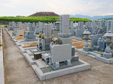 広陵町営　石塚霊園の外観